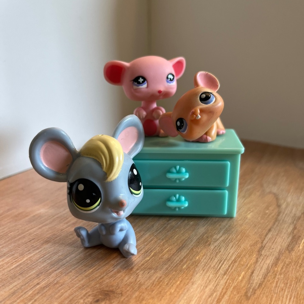 Mouse & hamsters Littlest Pet Shop toys